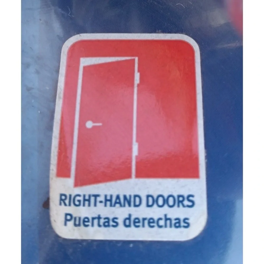 6x Schlage Flair Lever Bright Brass‎ Dummy Door Handles 2 Left / 4 Right Handed